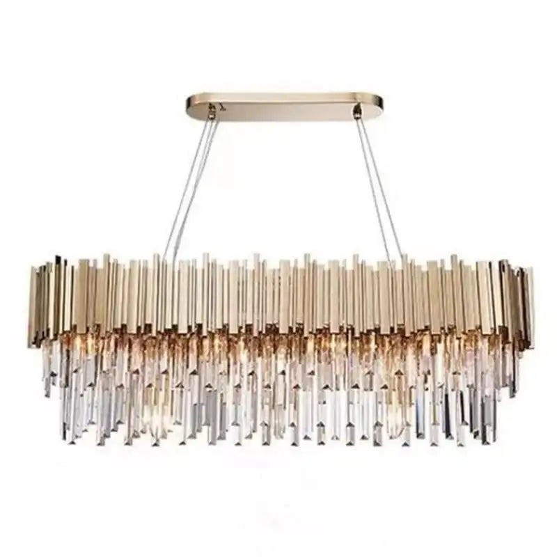 Afralia™ European Style Crystal Chandelier for Elegant Dining Room and Bedroom Lighting