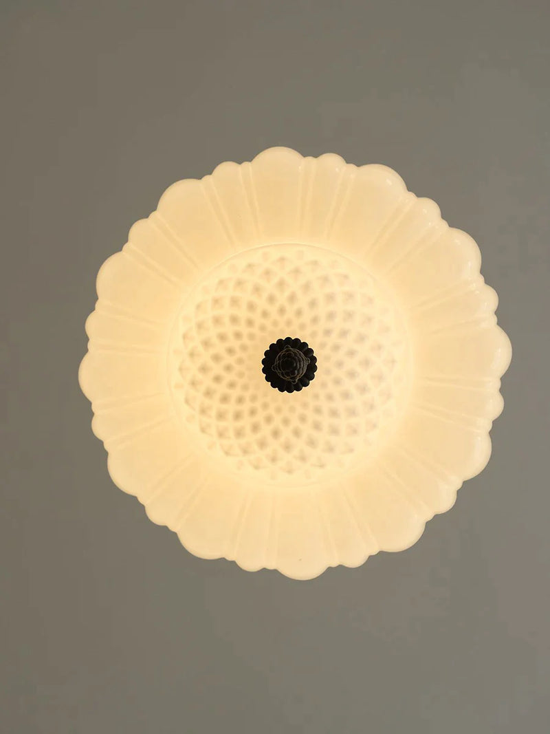 Afralia™ Retro Glass Pendant Lamp for Hallway, Restaurant, Bar, and Homestay