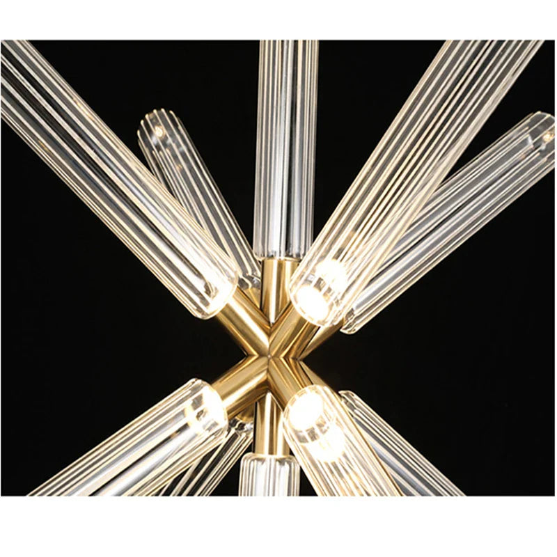 Afralia™ Nordic Glass Chandelier for Chic Spaces: Modern, Stylish Lighting for Homes & Businesses