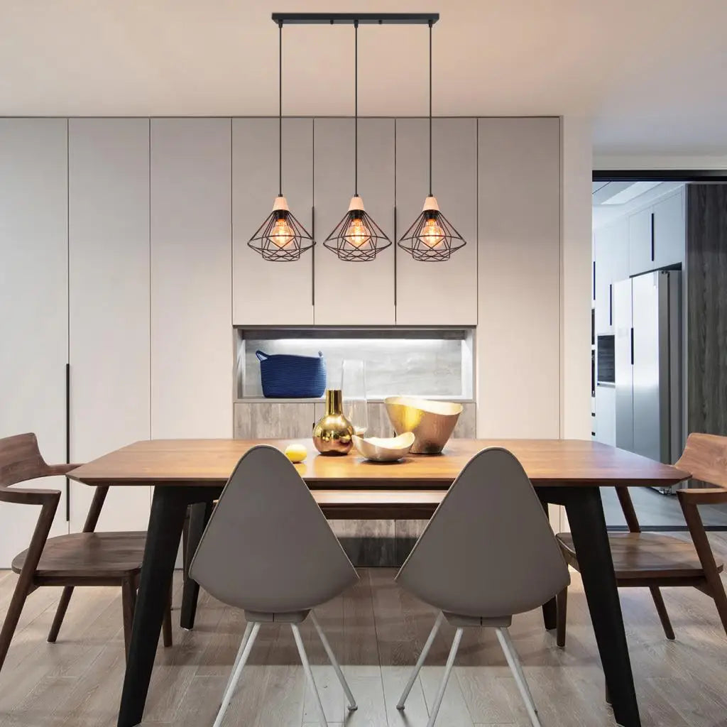 Afralia™ Industrial Wood Ceiling Chandelier for Bedroom Cafe Bar Restaurant Decor