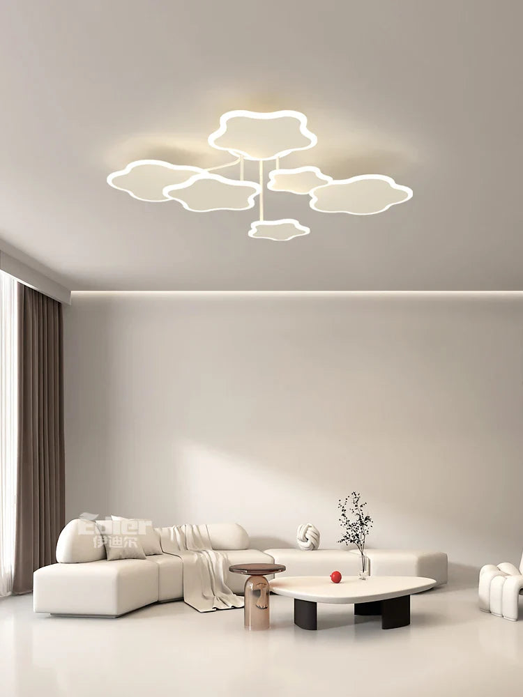 Afralia™ White Chandelier 2023 Lighting for Modern Living Room, Bedroom, Nursery, Children's Room