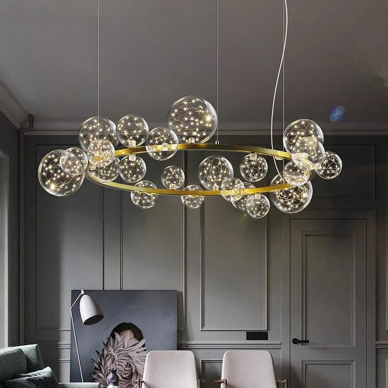 Afralia™ Nordic Pendant Chandelier: Elegant Ceiling and Dining Room Lighting