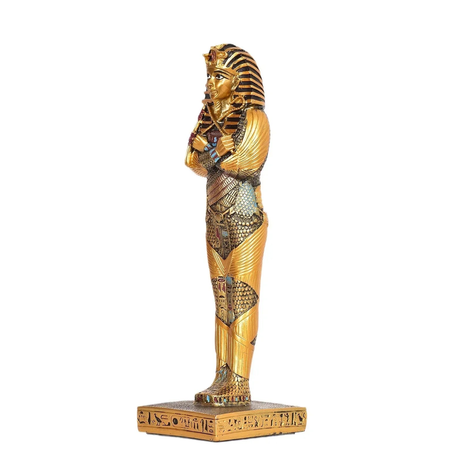 Afralia™ Pharaoh Travel Sculpture: Modern Egyptian Hall Decor & Legend-Inspired Ornament