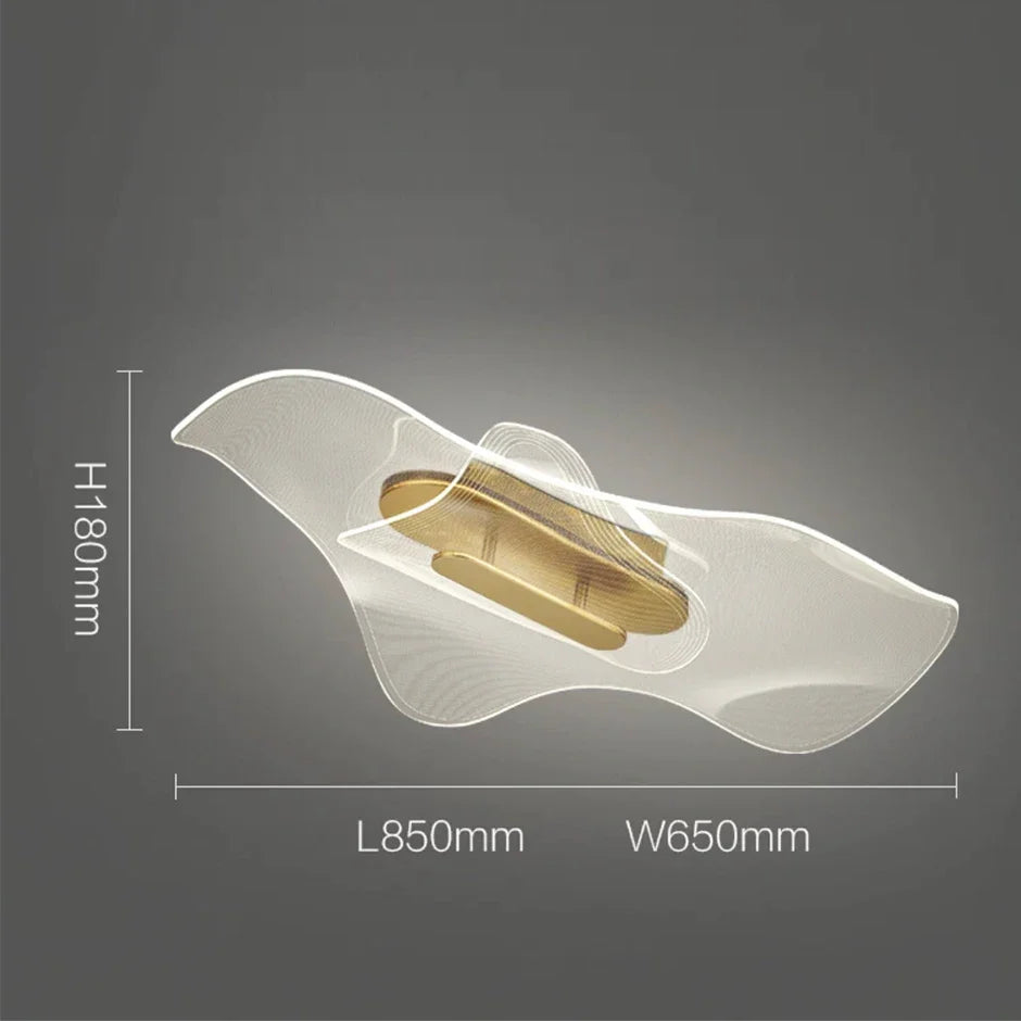 Afralia™ Wave Art LED Floor Lamp: Modern Nordic Design for Elegant Living Room Decor