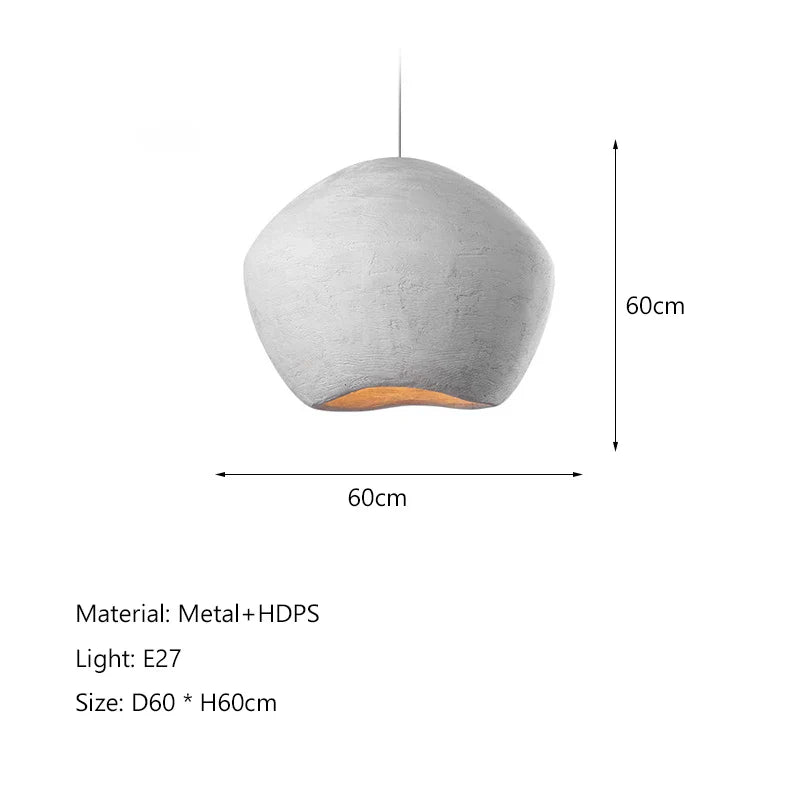 Afralia™ Wabi Sabi Wind Chandelier - Nordic Minimalism Pendant Light for Dining Room