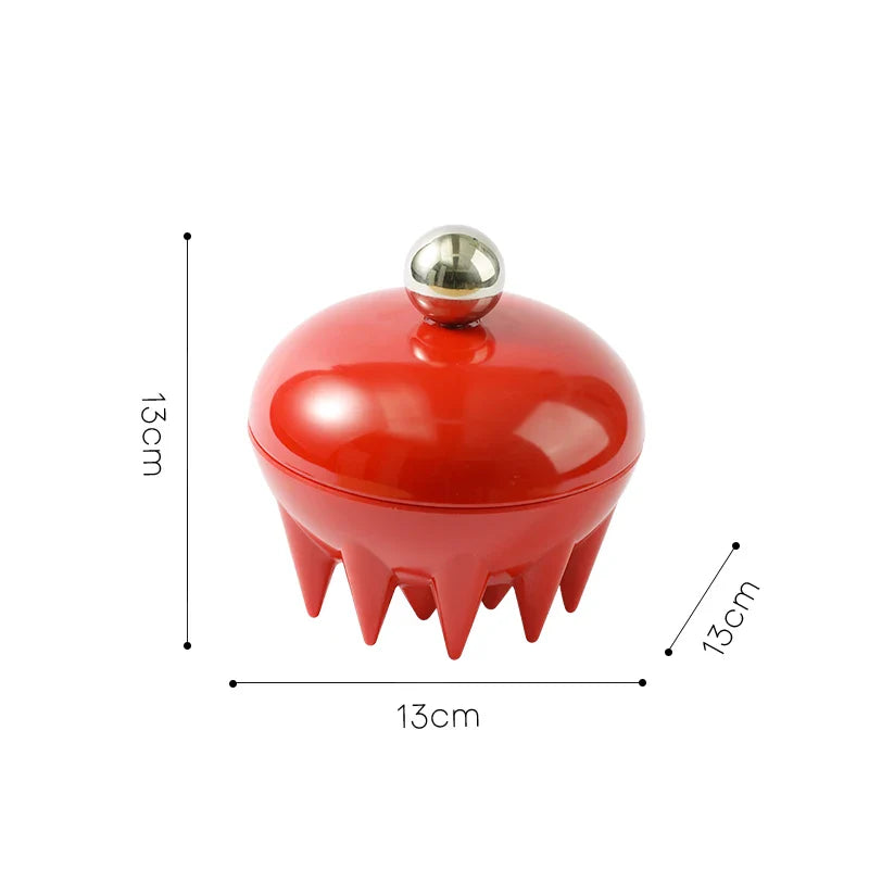 Afralia™ Octopus Ceramic Fruit Bowl & Storage Jar with Lids