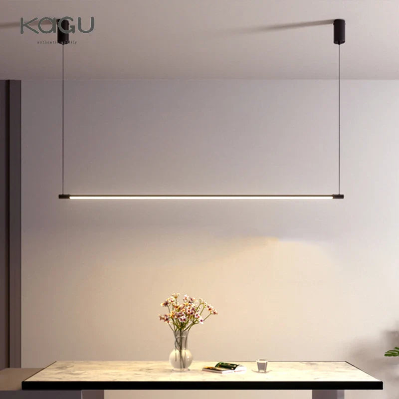 Afralia™ Modern Nordic LED Chandelier for Restaurant Bar Office Interior Lighting