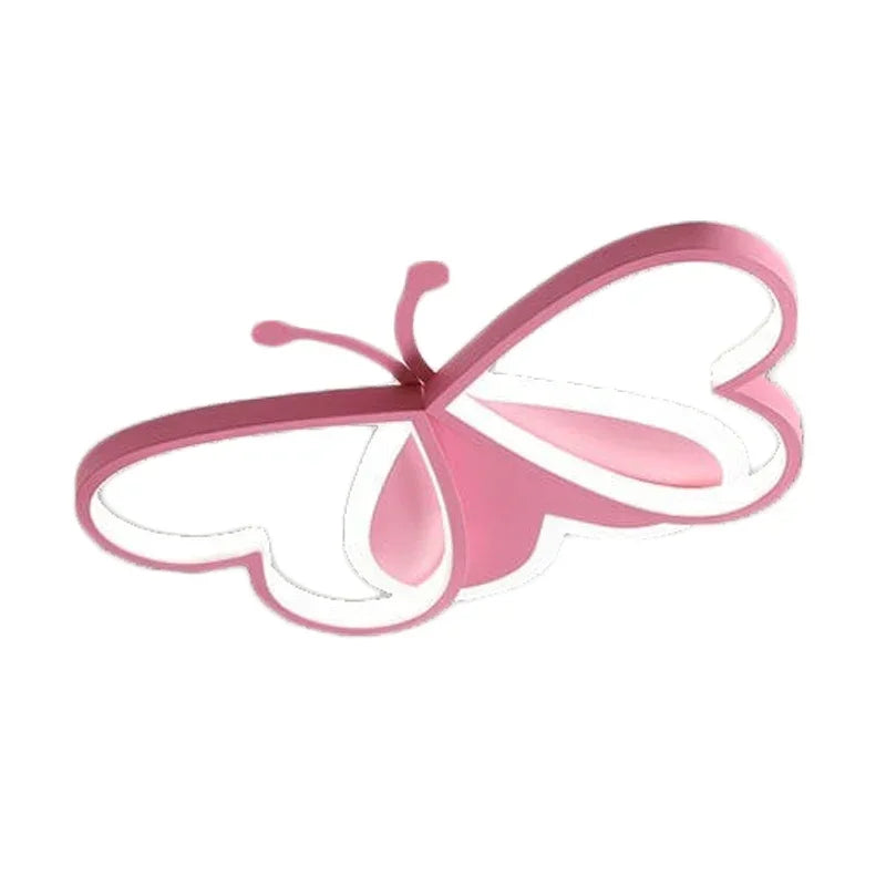 Afralia™ Butterfly Ceiling Light: Modern LED Fixture for Living Room, Bedroom, Study, Nursery