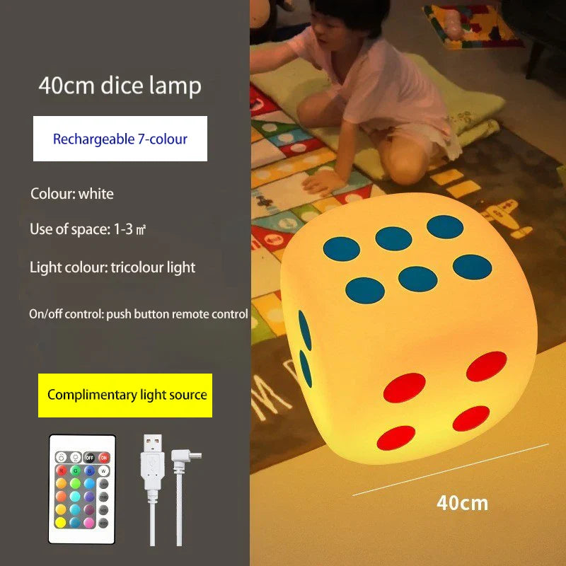 Afralia™ Colorful Remote Control Night Lamp for Living Room, Bedroom, or Office