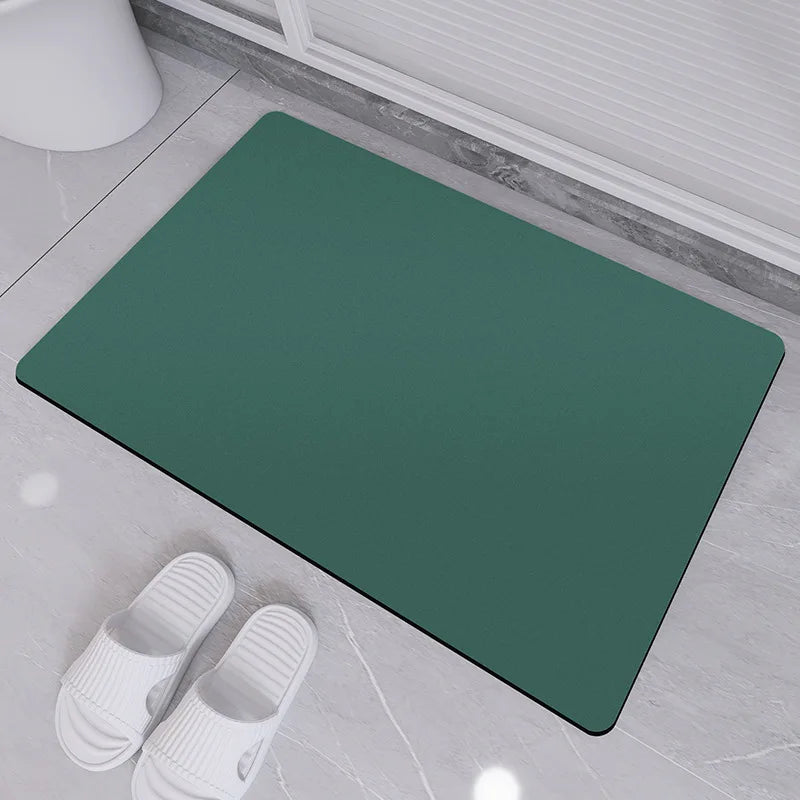 Afralia™ Diatom Ooze Bath Rug: Super Absorbent Non-slip Mat for Bathroom & Toilets