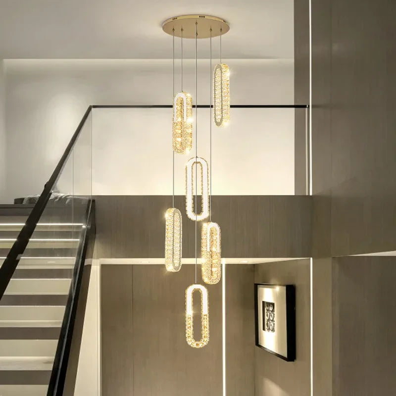 Afralia™ Crystal Chandeliers: Luxury LED Lighting for Home, Villa, Living Room, Hotel, and More