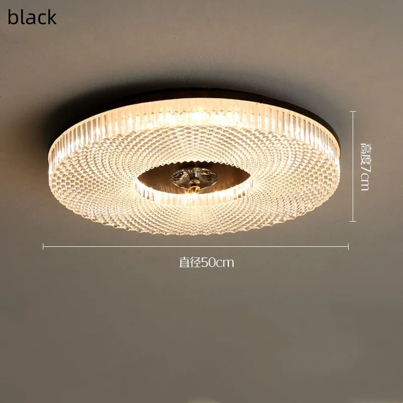 Afralia™ Water Wave Ceiling Lamp for Bedroom Living Dining Room Decor