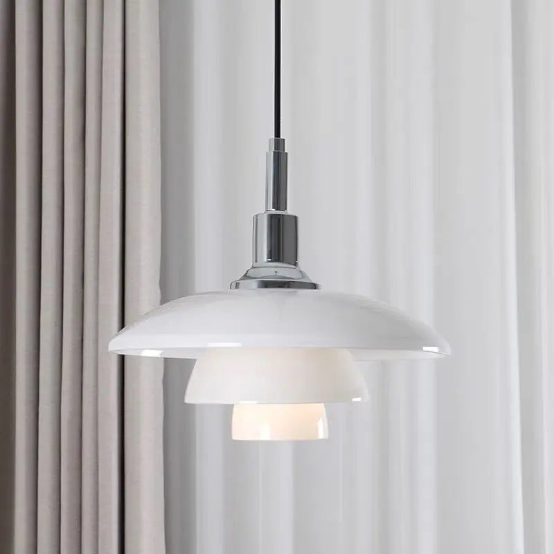 Afralia™ Nordic Glass Chandelier: Luxury LED Light for Bedroom, Study, Restaurant, Hotel, and Bar