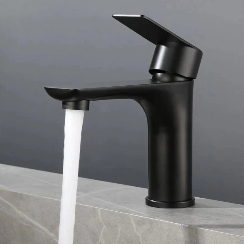 Afralia™ High Spout Luxury Hot Cold Water Basin Faucet for Bathroom Toilet Bathtub