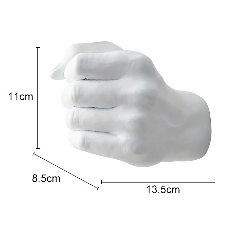 Afralia™ Fist Vase: Modern Resin Craft Decoration for Living Room Ornaments