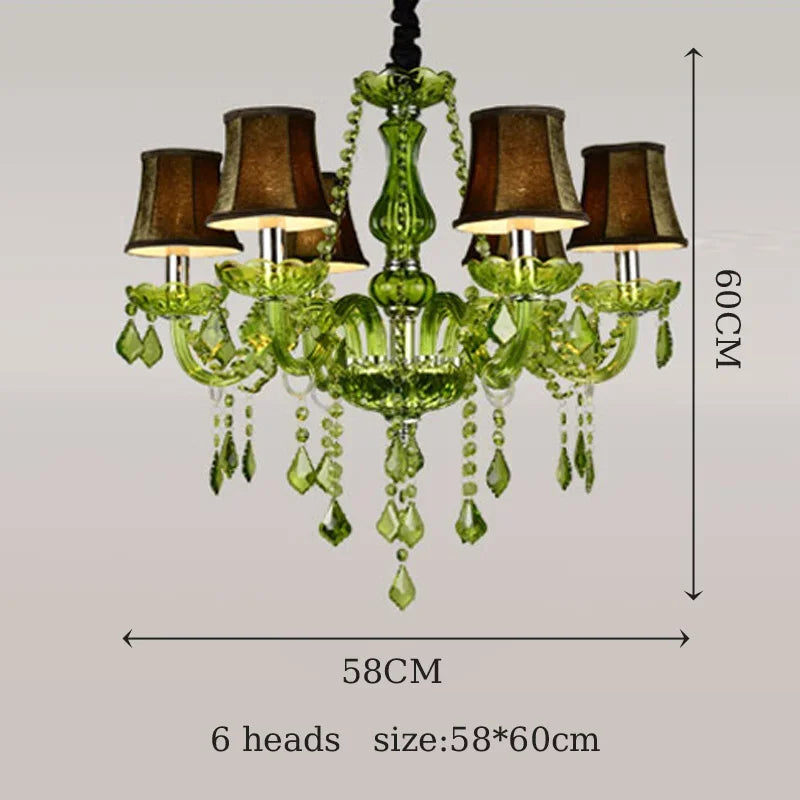Afralia™ Pink Crystal Chandelier Pendant Lights for Dining Table, Bedroom, Living Room & More