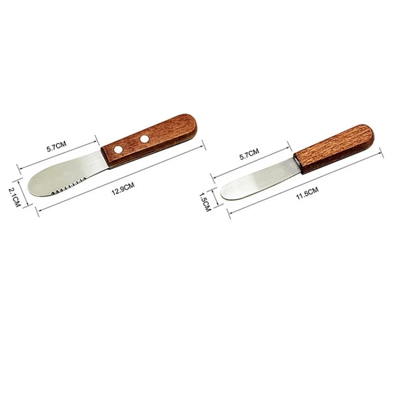 Afralia™ Mini Jam Spreader Cheese Cutter for Kids and Kitchen Cutlery Purposes