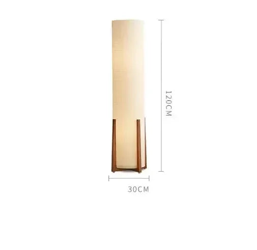 Afralia™ Zen Floor Lamp, Japanese Minimalist Style for Living Room, Bedroom, and Sofa