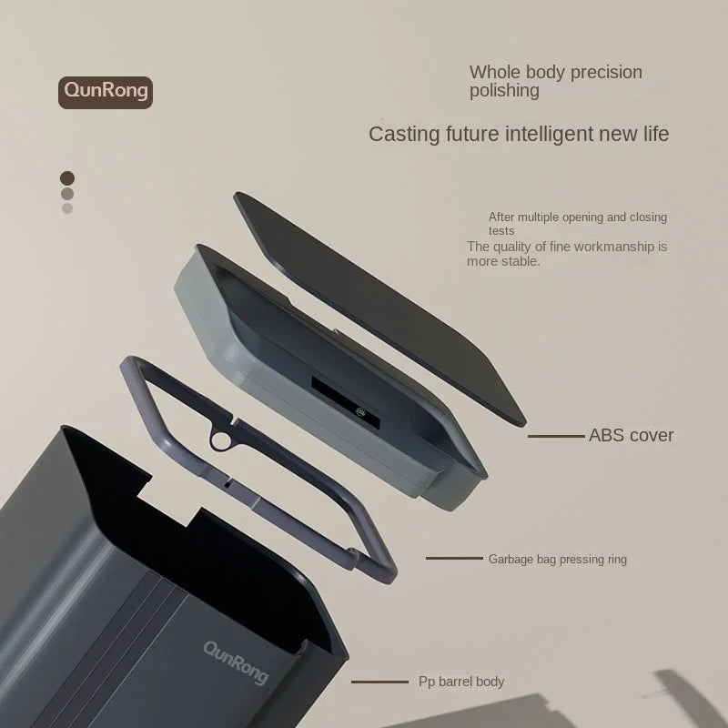 Afralia™ 20L Smart Sensor Trash Can: Luxury Garbage Bucket for Kitchen, Bathroom, and Toilet