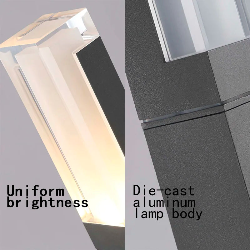 Afralia™ LED Lawn and Courtyard Lights for Garden Villa Park Landscaping