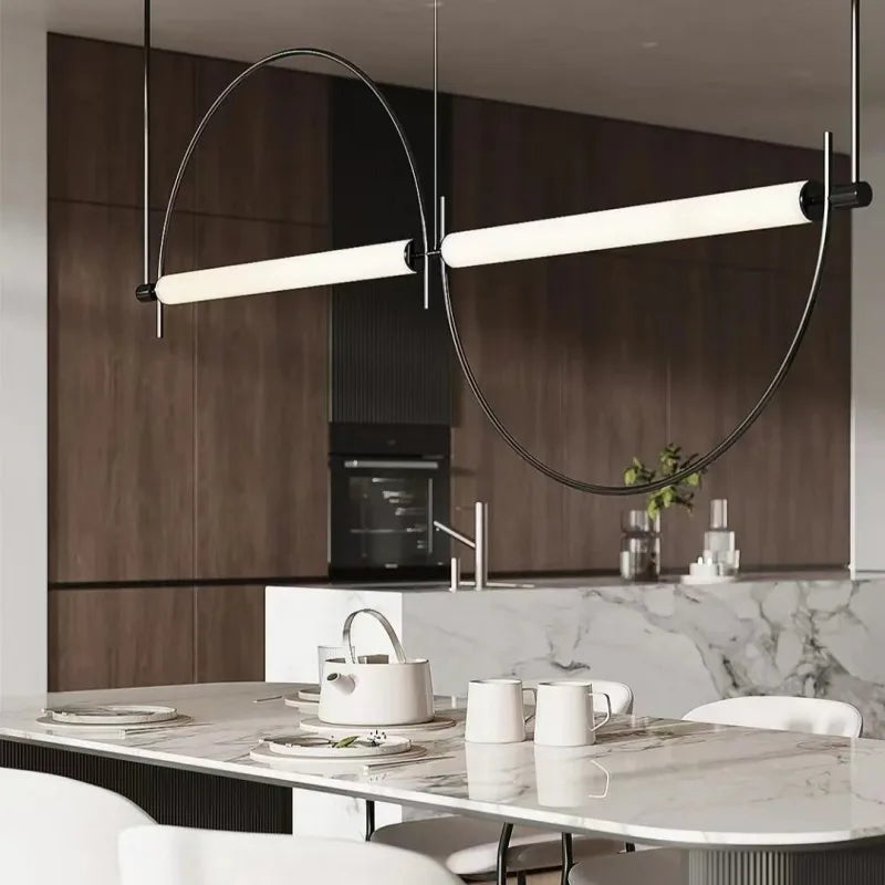 Afralia™ Modern LED Chandelier & Pendant Lamp for Home Decoration