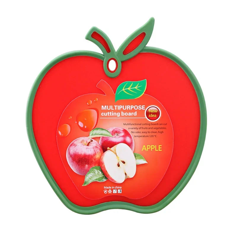Afralia™ Durable Fruit Shape Cutting Board for Kitchen Chopping & Serving, Thickened Material