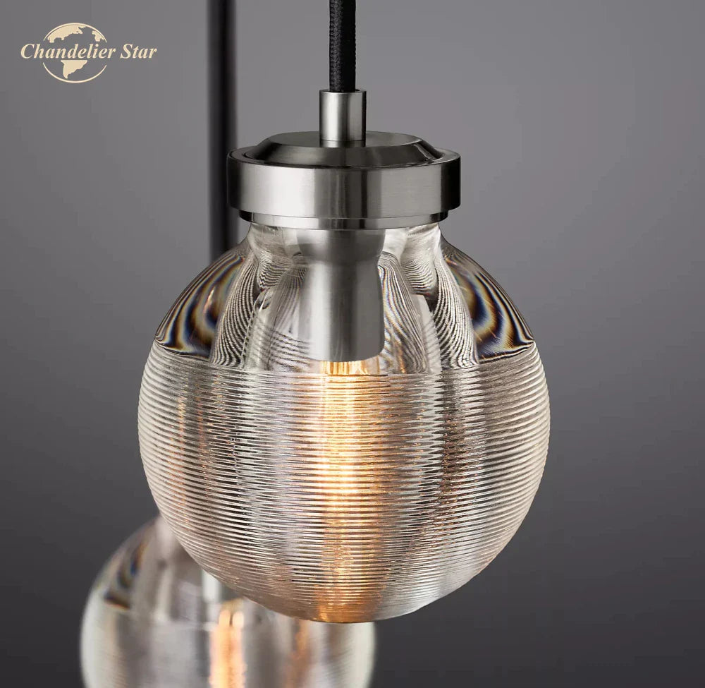 Afralia™ LED Crystal Pendant Chandelier - Modern Round Hanging Light for Home Decor
