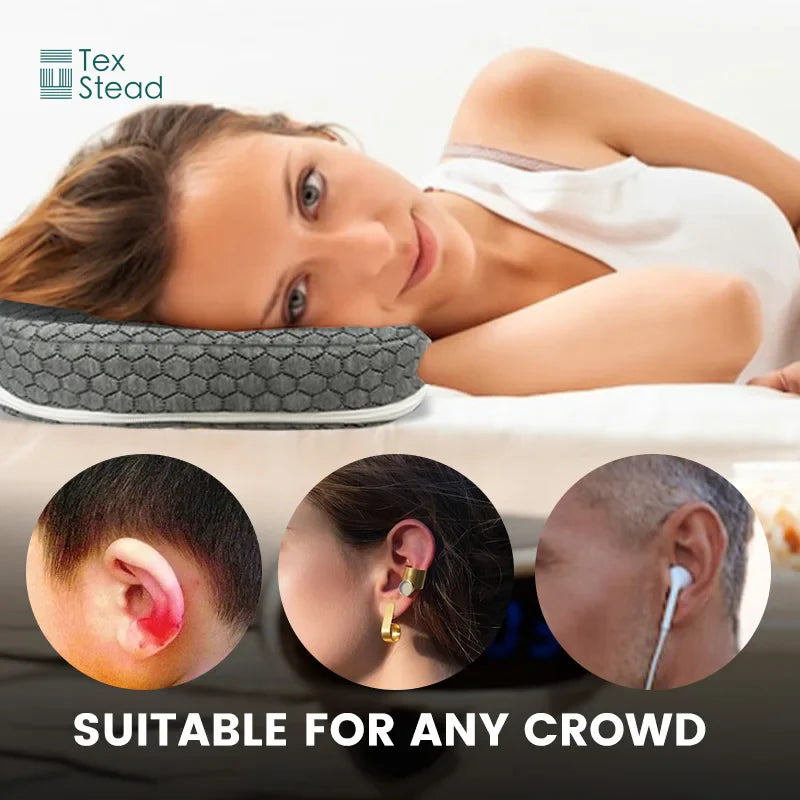Afralia™ Ear Guard Pillow: Side Sleeper's Solution for CNH, O-Shaped Support Pillow