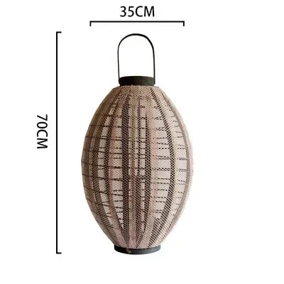 Afralia™ Wooden Lantern Candle Holder Nordic Style Patio Garden Decoration Furniture