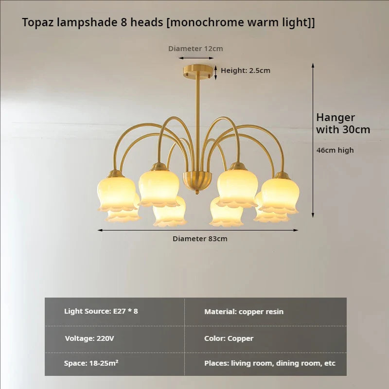 Afralia™ Lily of the Valley Master Bedroom Dining Room Living Room Light