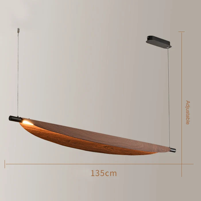 Afralia™ Thula Japanese Style Pendant Lamp | Designer Leaf Wabi Sabi Lighting for Home Decor