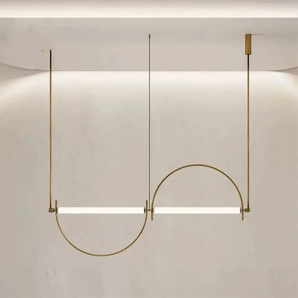 Afralia™ Modern LED Chandelier & Pendant Lamp for Home Decoration