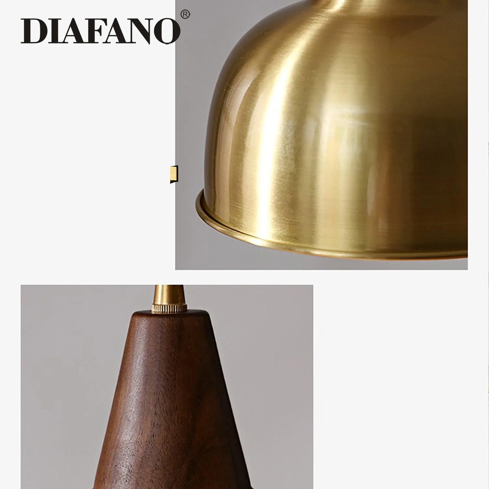 Afralia™ Modern Gold Chandelier | Nordic Retro LED Pendant Light