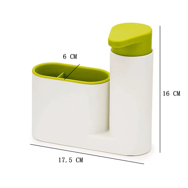 Afralia™ Bathroom Shampoo Soap Dispenser Container Holder - Portable Plastic Liquid Soap Storage