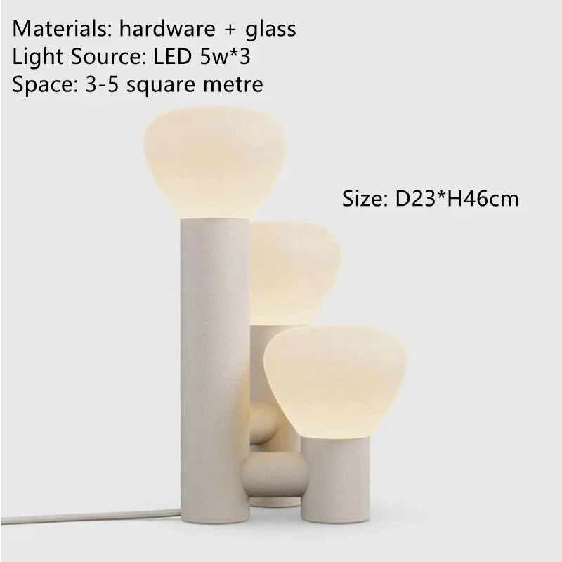 Afralia™ Glass Table Lamp: Nordic Modern Minimalist Design for Living Room, Coffee, Bedroom