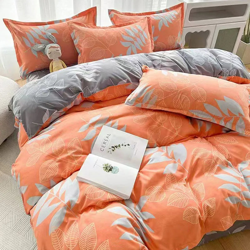 Afralia™ Geometric Pattern Quilt Cover: Non Pilling, Comfortable, Breathable Bedding for Seasons