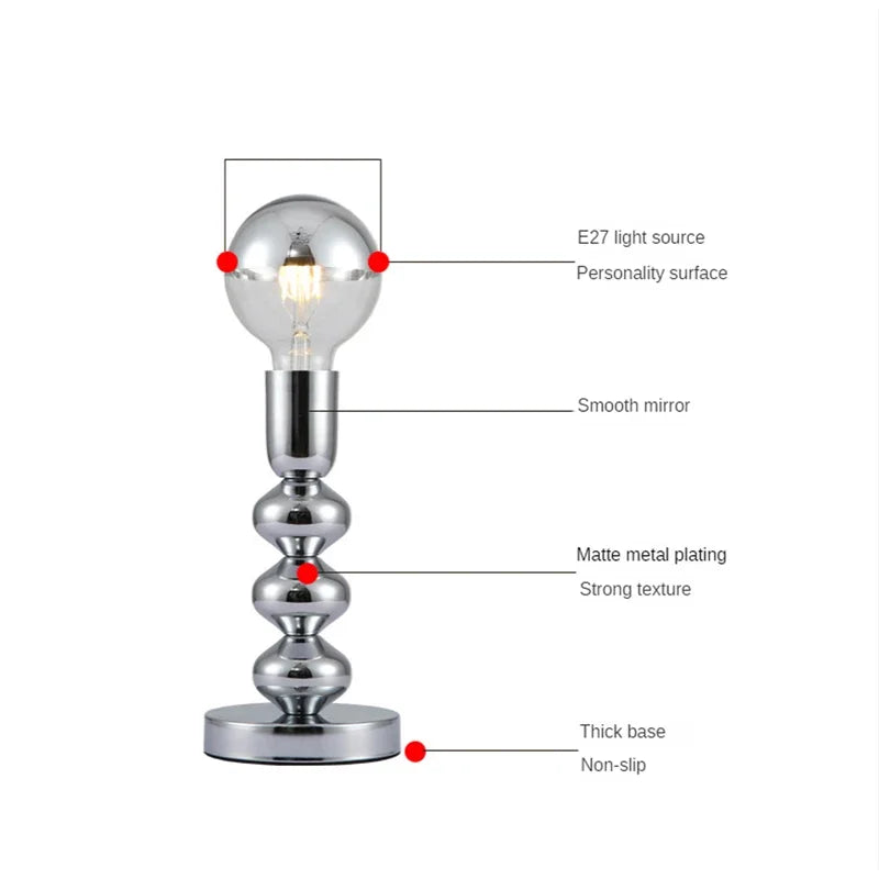 Afralia™ LED Desk Lamp: Stylish Bedside Table Decor Night Light for Bedroom, Bauhaus Design