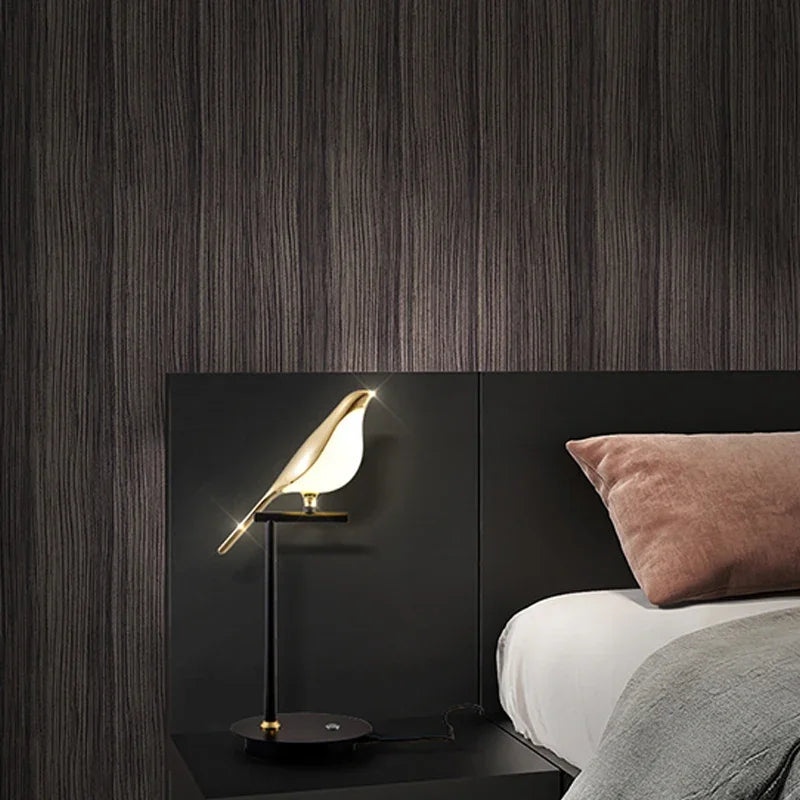 Afralia™ Magpie Bird Table Light Standing Desk Floor Lamp for Modern Indoor Decor