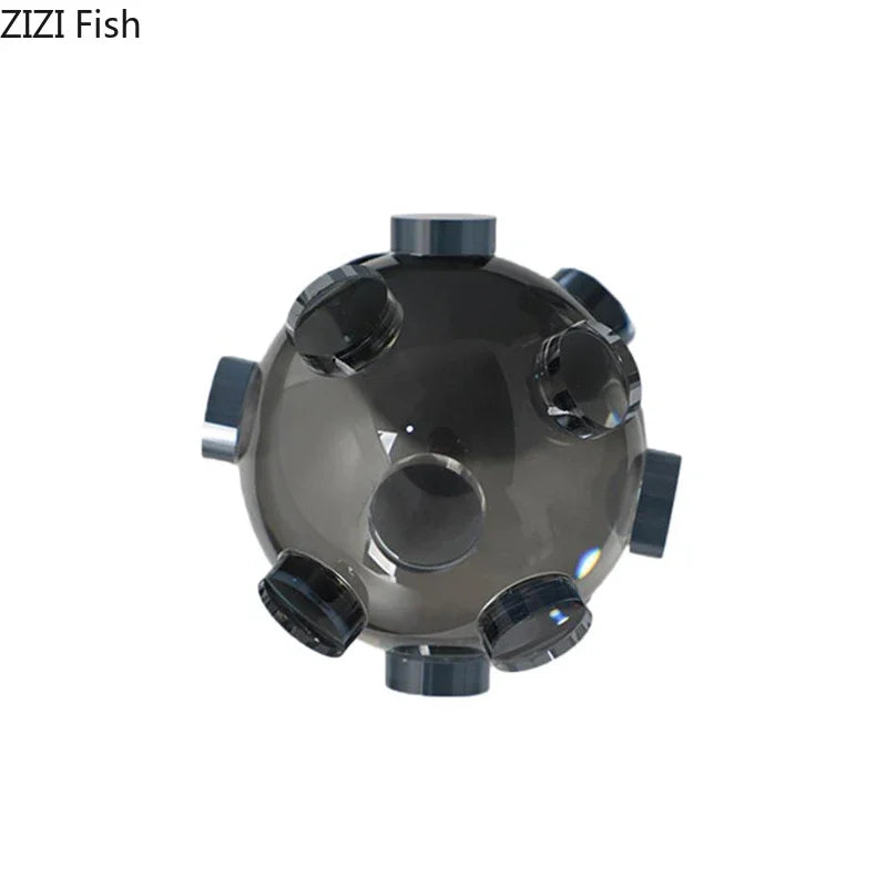 Afralia™ Virus Cell Crystal Ball Sculpture Room Decor