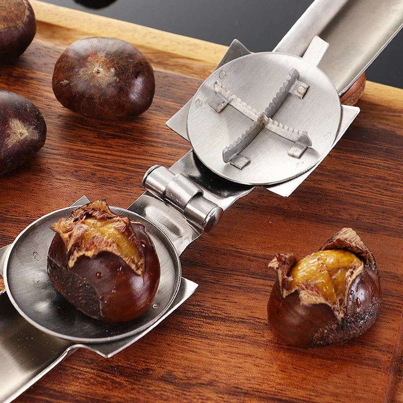 Afralia™ Chestnut Opener Walnut Pliers Nutcracker Sheller Kitchen Tools