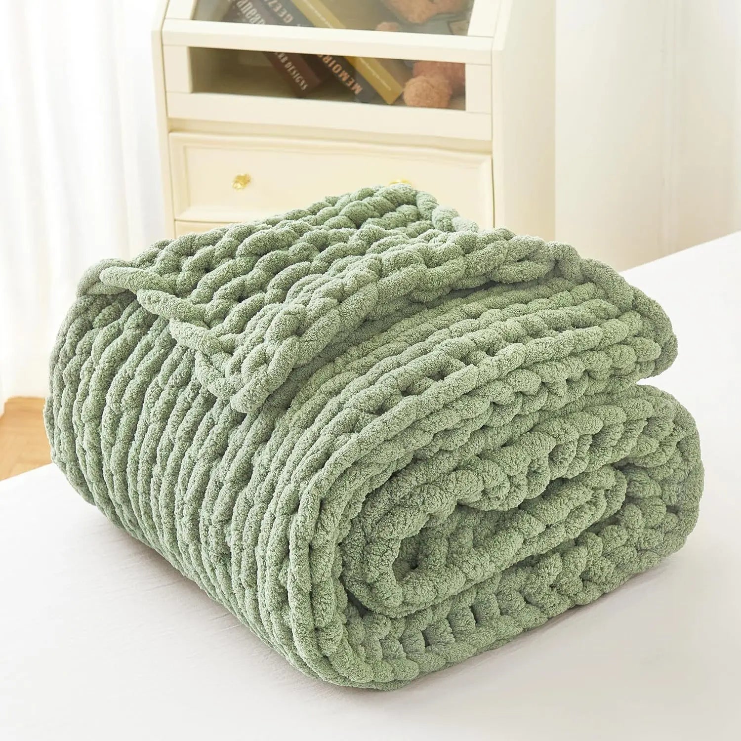 Afralia™ Cozy Autumn Fleece Blanket | Double-Sided Warm Flannel | Durable & Soft