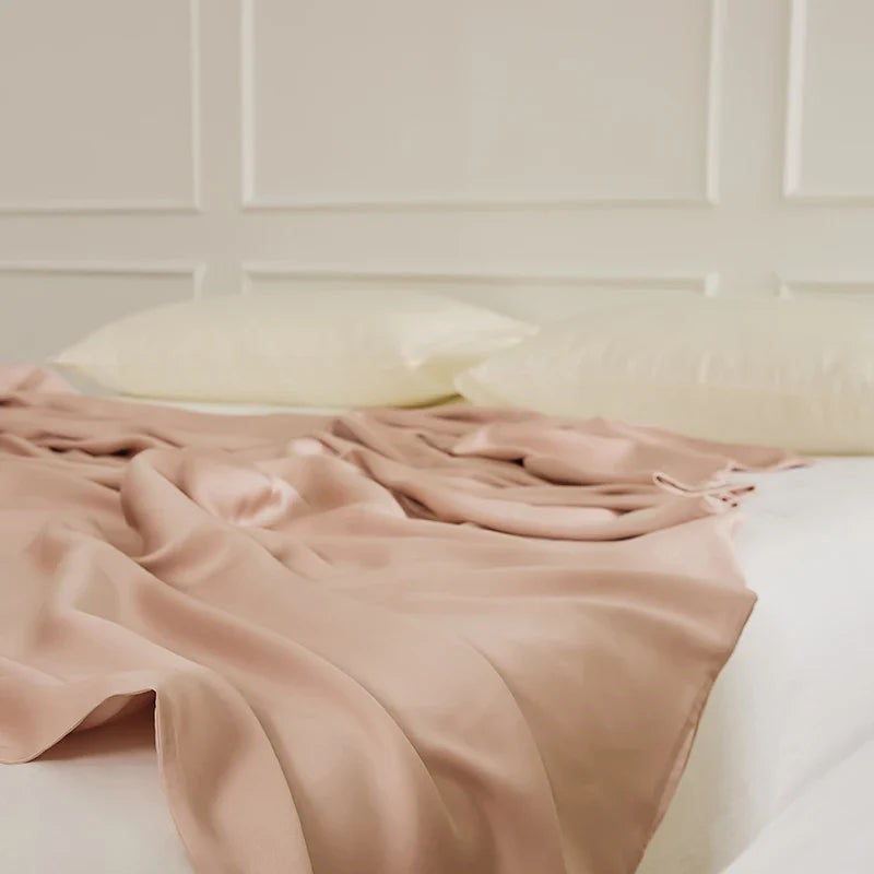 Afralia™ Silky Eucalyptus Fiber Duvet Cover - Solid Color, Soft Skin-Friendly Fabric