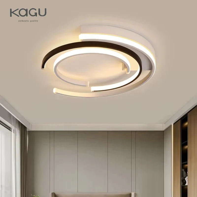 Afralia™ Modern LED Ceiling Light for Aisle, Living Room, Bedroom, Dining Room