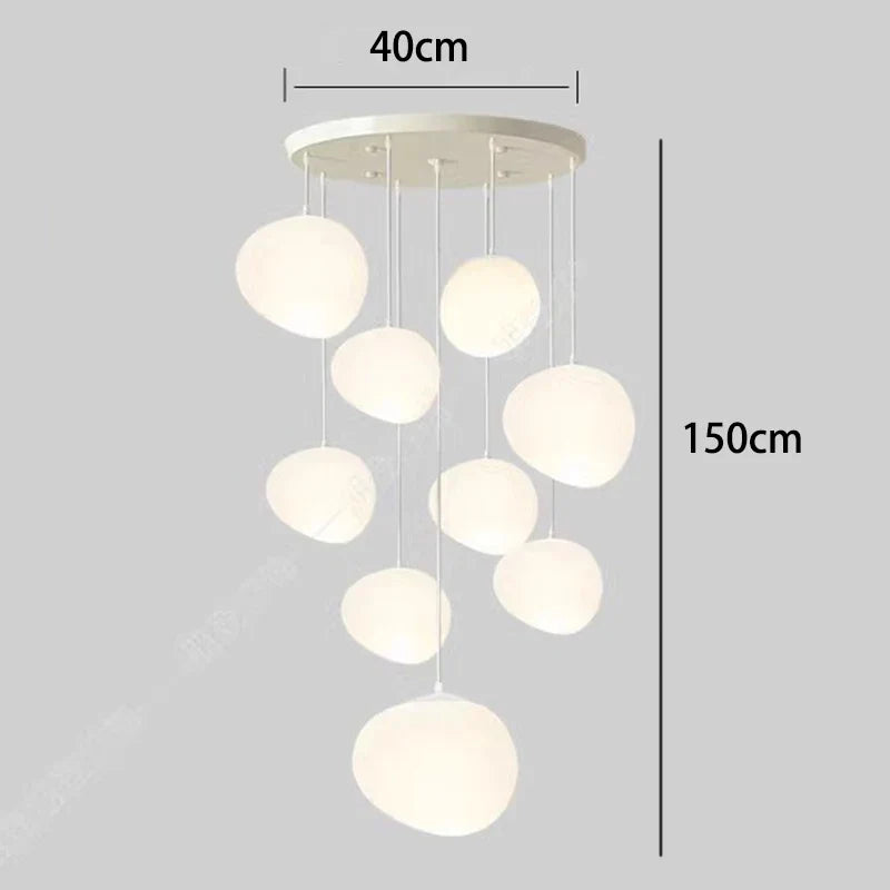 Afralia™ Modern LED Chandeliers for Living Room & Dining Room Lighting