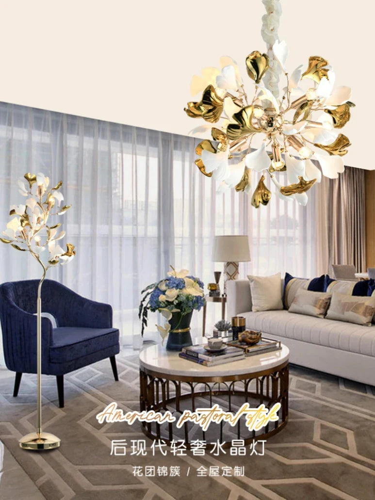Afralia™ Crystal Luxury Pendant Chandelier Set for Living Room and Attic