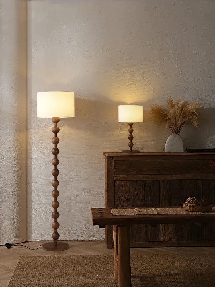 Afralia™ Retro LED Floor Lamp: Home Decor for Living Room, Bedroom, Study & Reading