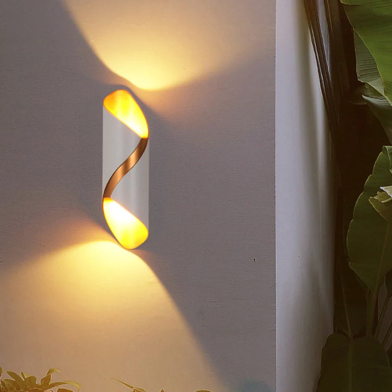 Afralia™ Minimalist LED Wall Lamps Nordic Style Indoor Lighting Sconce for Bedroom Living Room