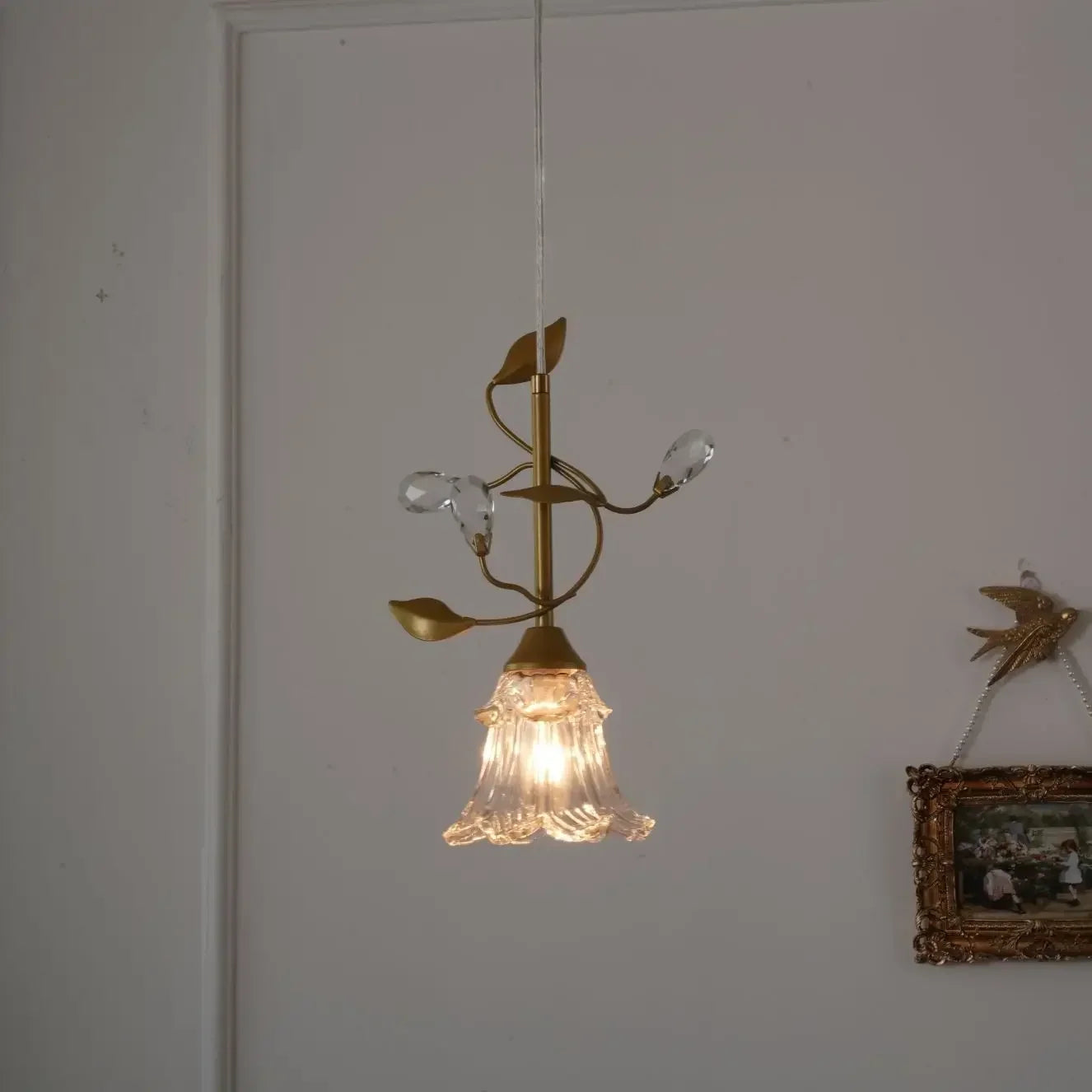 Afralia™ Luxure Crystal LED Chandelier for Modern Living Room and Bedroom
