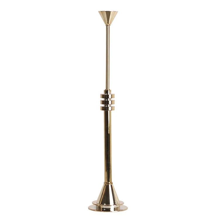 Afralia™ Gold Geometric Candle Holder Candelabrum for Wedding Centerpieces and Home Decoration