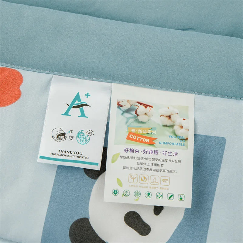 Afralia™ Lightweight Summer Quilt: Soft Skin-Friendly Comforter with Cotton Fill